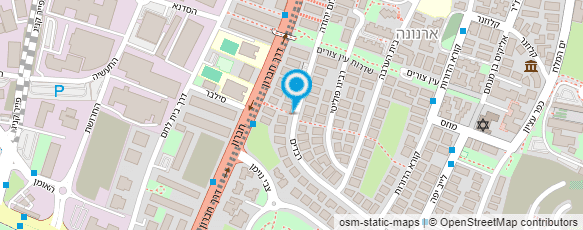 מפת הגעה אל israel factory-ישראל פקטורי - שיפוצי יוקרה בירושלים