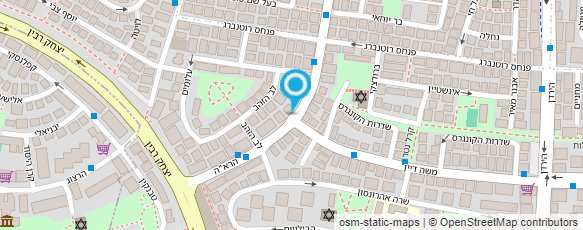 מפת הגעה אל המרכז לתקשורת אופטית בע"מ