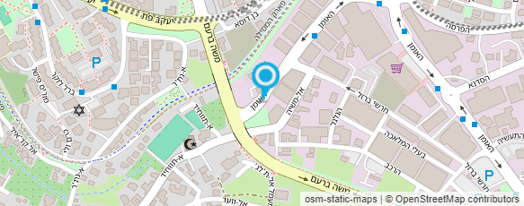 מפת הגעה אל ניסימו - הנדסת בניין וניהול פרוייקטים