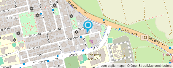 מפת הגעה אל הרטמן אריאל