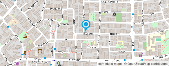 מפת הגעה אל מירי ניסטור-דודו דיזיין