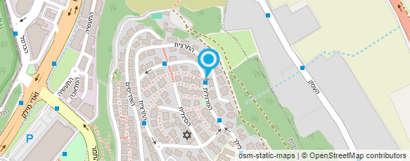 מפת הגעה אל גן החיבוקים של עירית