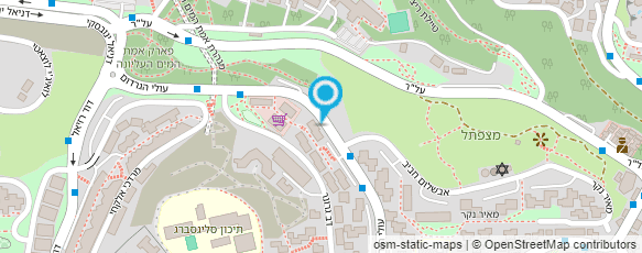 מפת הגעה אל נחום שבו- עיצוב שיער מפת הגעה אל נחום שבו- עיצוב שיער