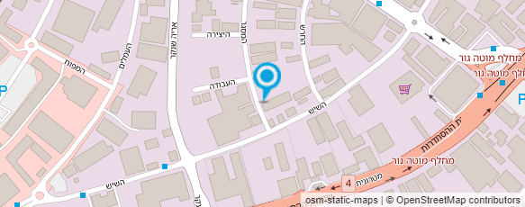 מפת הגעה אל בית המיכל חיפה בע"מ