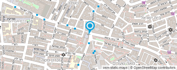 מפת הגעה אל סריגי ש. שוורץ