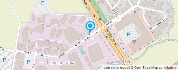 מפת הגעה אל מוניות נאמן השרון