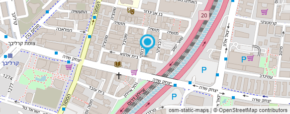 מפת הגעה אל אקט סטודיו לצילום