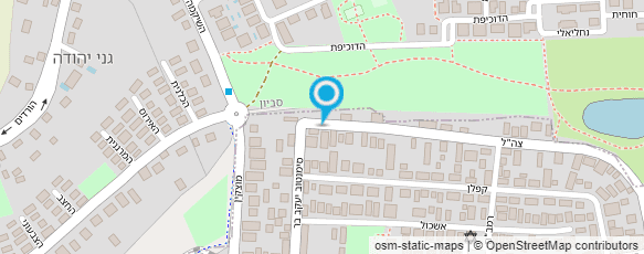 מפת הגעה אל אורנים פרוייקטים ושיווק