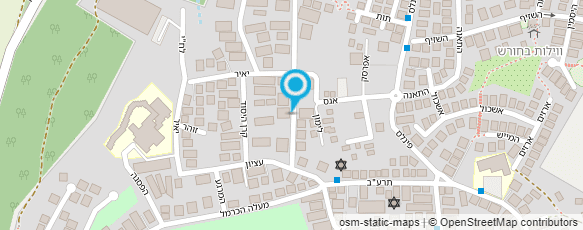 מפת הגעה אל טיפול באומניות וייעוץ