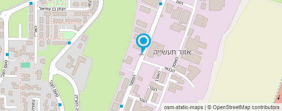 מפת הגעה אל ארגון המובילים אטיאס משה בע"מ