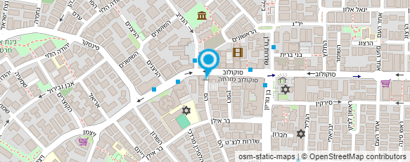 מפת הגעה אל המרכז לייעוץ והדרכה-העמותה לקידום התלמיד (ע"ר)