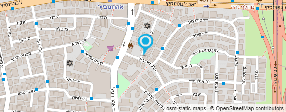 מפת הגעה אל רוזיצקי יצחק