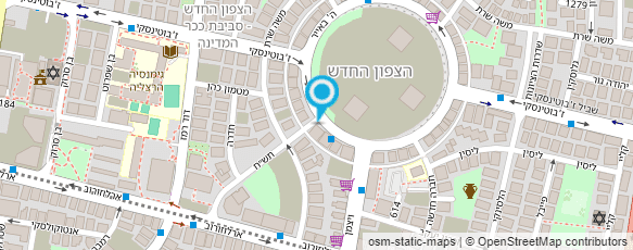 מפת הגעה אל ד"ר מלכין משה