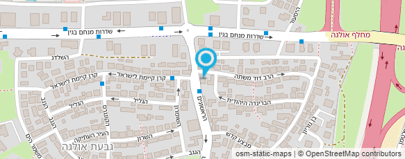 מפת הגעה אל מכון לובה וגלינה