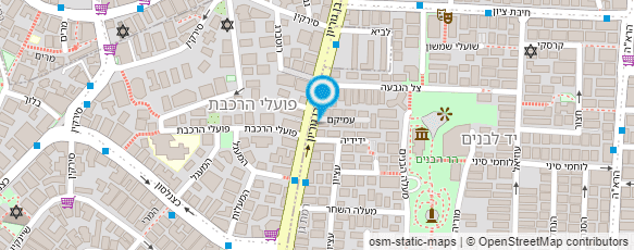 מפת הגעה אל ממוגרף מכון לאיבחון רפואי בע"מ