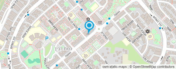 מפת הגעה אל פיצה רבין