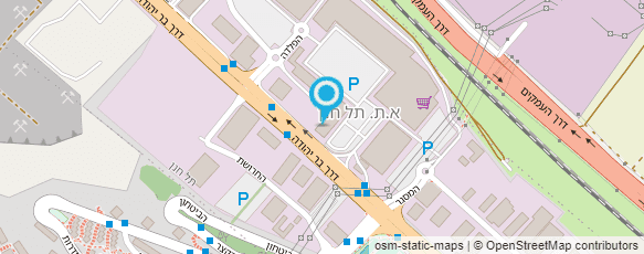 מפת הגעה אל מקדונלד'ס