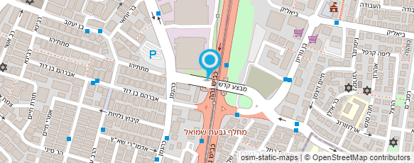 מפת הגעה אל בורגראנץ' בני ברק (צומת קולה קולה)