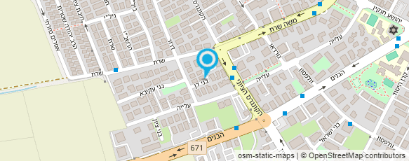 מפת הגעה אל קליניקת קרן אור