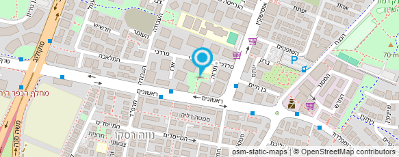 מפת הגעה אל בנק אוצר החייל בע"מ