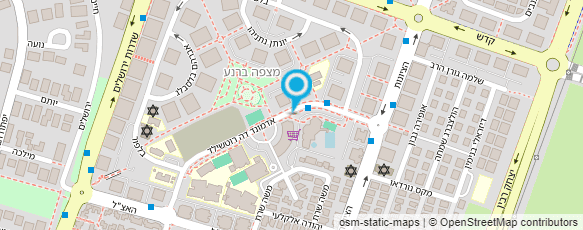 מפת הגעה אל מכבסת ברנע