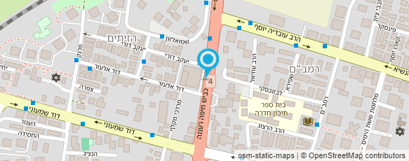 מפת הגעה אל מקדונלד'ס