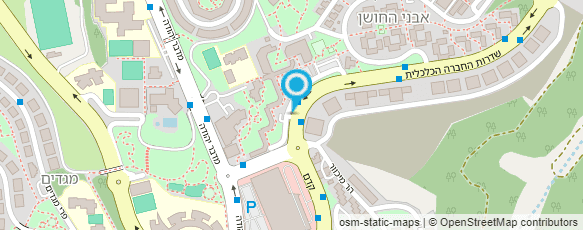 מפת הגעה אל רבנות מעלה אדומים