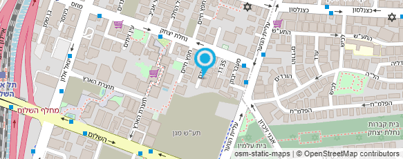 מפת הגעה אל מכללת דוט נט