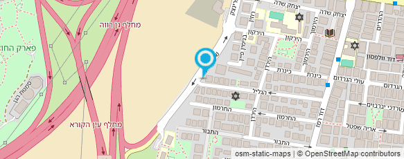 מפת הגעה אל איריס קליין - קלינאית תקשורת