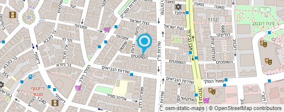 מפת הגעה אל יבין - דודסון אדריכלים