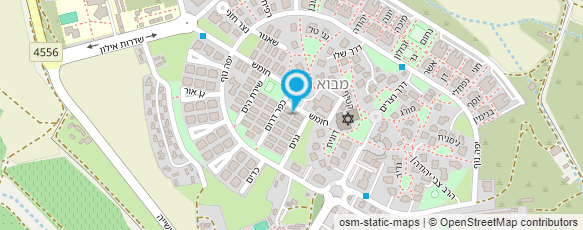 מפת הגעה אל לגעת במים-בריכה טיפולית