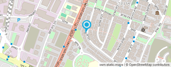 מפת הגעה אל ד"ר כהן יהושוע