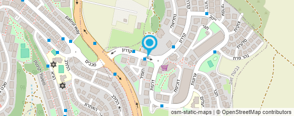 מפת הגעה אל פיצה הגבעה