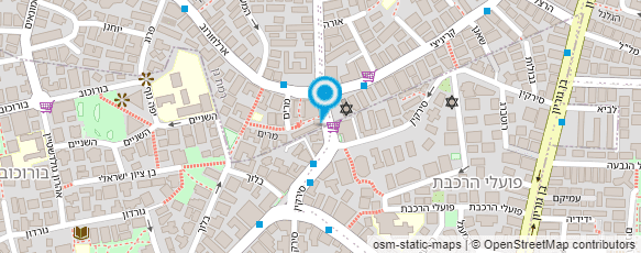 מפת הגעה אל אומניום וצבעים מפת הגעה אל אומניום וצבעים