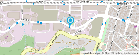 מפת הגעה אל "המהפך" אגו"ש להובלת משאות בירושלים בע"מ