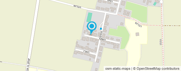 מפת הגעה אל הגן של איריס