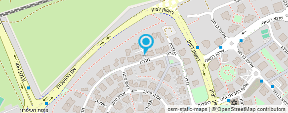 מפת הגעה אל אור ניהול ועדי בתים