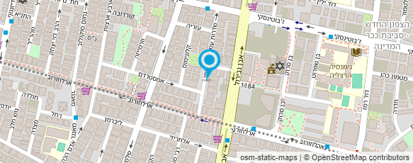 מפת הגעה אל שוקולד - שרותי בר