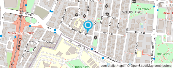 מפת הגעה אל סטודיו פילאטיס שירלי