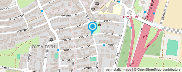 מפת הגעה אל אולימפ אקוסטיק - מחיצות גבס