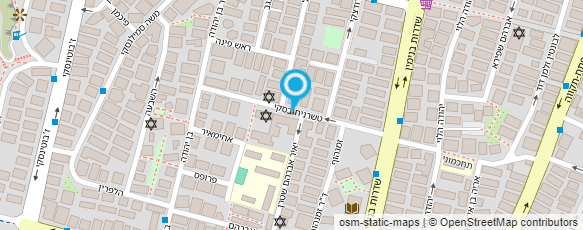 מפת הגעה אל מרכז אופק - מחלקת נוער