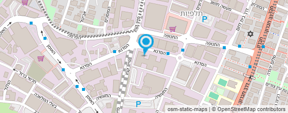 מפת הגעה אל מרכז הבדים ואביזרי אופנה