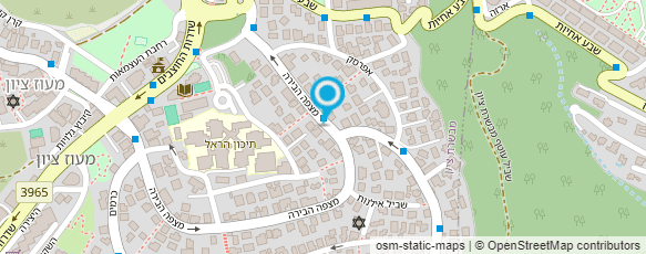 מפת הגעה אל מאיר רז מפת הגעה אל מאיר רז
