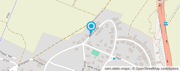 מפת הגעה אל שרון וולמן  אדריכלות ועיצוב