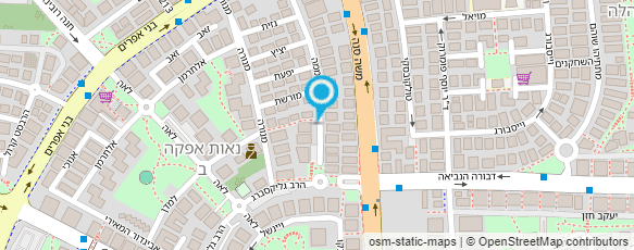 מפת הגעה אל ליברמן גליה מפת הגעה אל ליברמן גליה