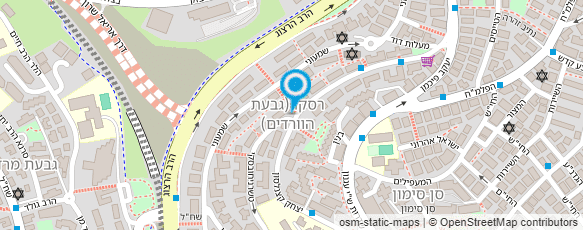 מפת הגעה אל אוטו גרר עוזי