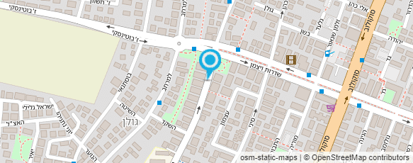 מפת הגעה אל ד"ר הורוביץ זאב