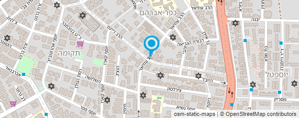 מפת הגעה אל אבי את אבי