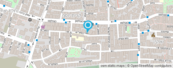 מפת הגעה אל הבית של שרונה