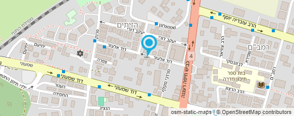 מפת הגעה אל דורית רובינשטיין - מאבחנת דידקטית